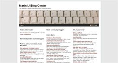 Desktop Screenshot of blogs.marinij.com